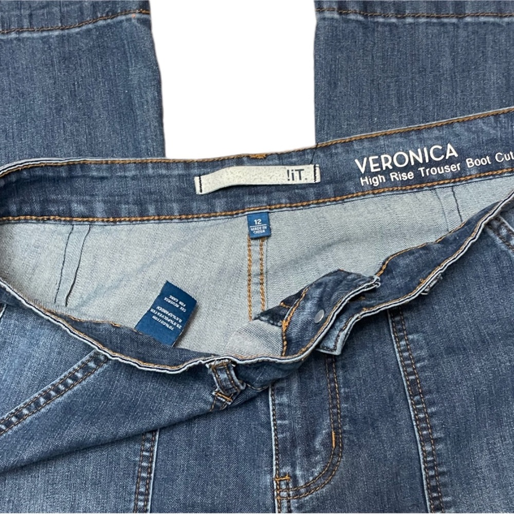 Veronica High Rise Trouser Jeans - Picture 5 of 5